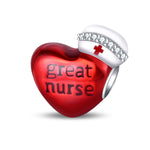 Great Nurse Heart Charm