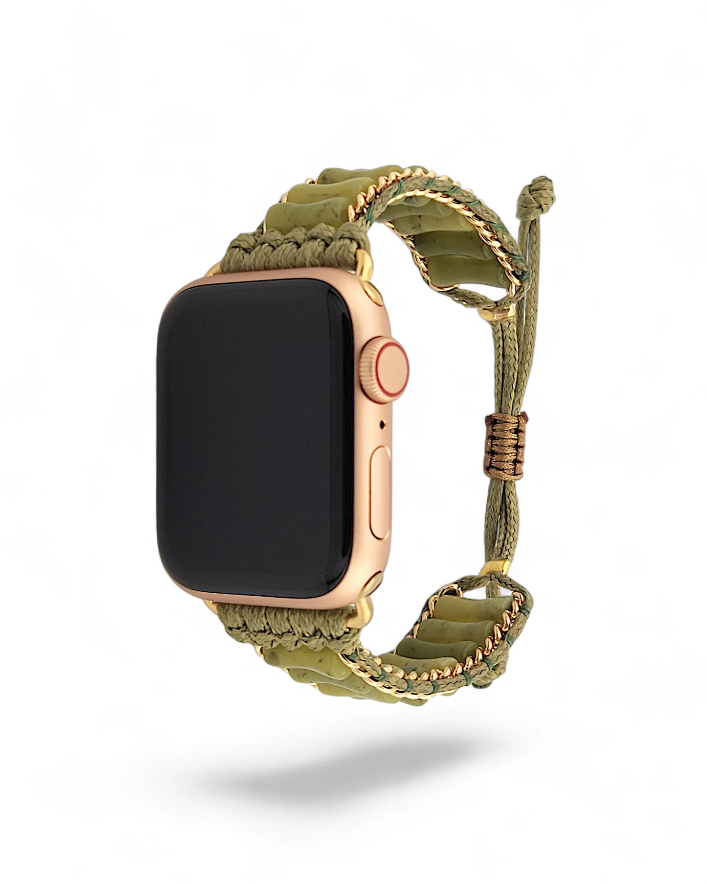 Green Jade Inlay Apple Watch Band