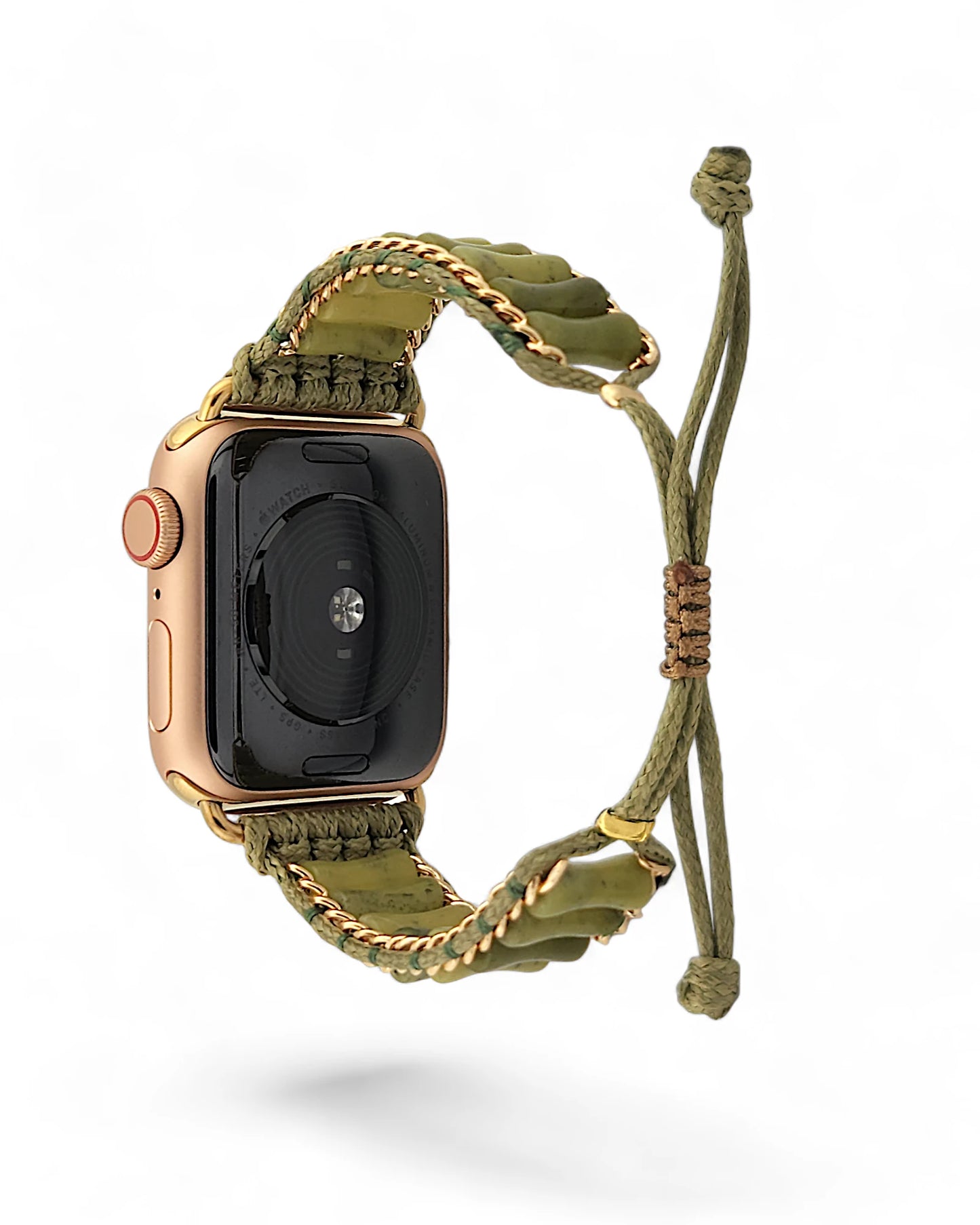 Green Jade Inlay Apple Watch Band