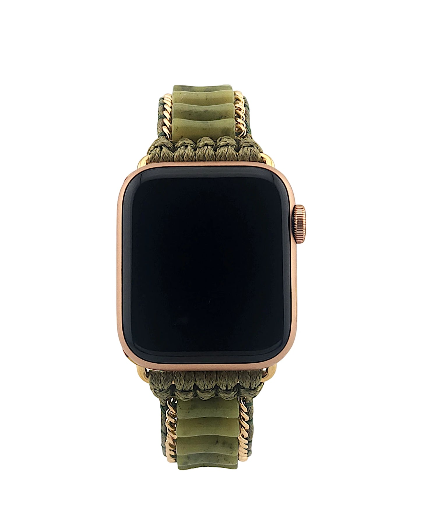 Green Jade Inlay Apple Watch Band