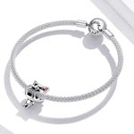 Growling Big Bad Wolf Fairy Tale Charm