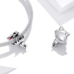 Growling Big Bad Wolf Fairy Tale Charm