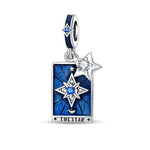 Guiding Star Tarot Card Dangle Charm