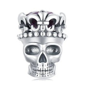 Halloween King Skull Charm