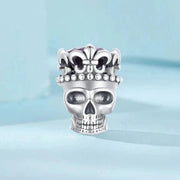 Halloween King Skull Charm