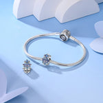 Hamsa Hand with Evil Eye Charm