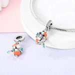 Happy Beach Cat Dangle Charm
