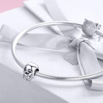 Heart Eyes Sugar Skull Charm