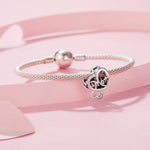 Heart-Shaped Love & Mom Charm