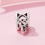 Heart-Shaped Love & Mom Charm