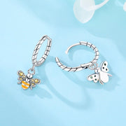 Honey Bee Delight Hoop Earrings