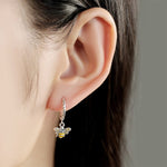 Honey Bee Delight Hoop Earrings