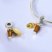 Hot Dog & Soda Dangle Charm