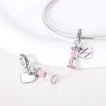 Hourglass Together Forever Charm