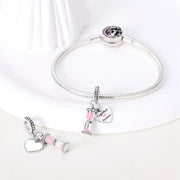 Hourglass Together Forever Charm