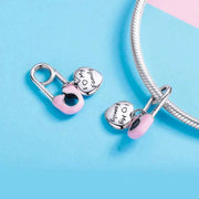 I Love My Family Pink Paper Clip