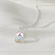 Ice Cream Bear Pendant Necklace