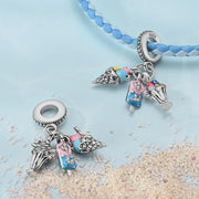 Ice Cream Pandora Charm | Triple Popsicle Sundae Dangle | Summer Dessert Food Jewelry | Sweet Gift