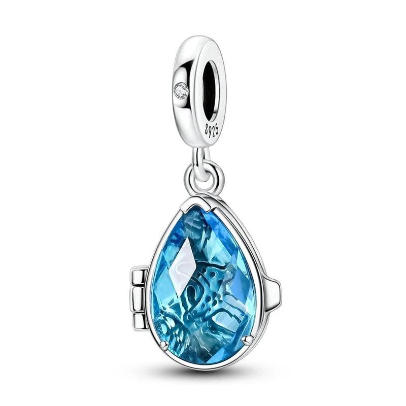 Ocean Locket 925 sterling silver charm