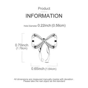 Silver Bow Pandora Charm | Ribbon Knot Bead | Coquette Jewelry | Bridesmaid Gift | Minimalist