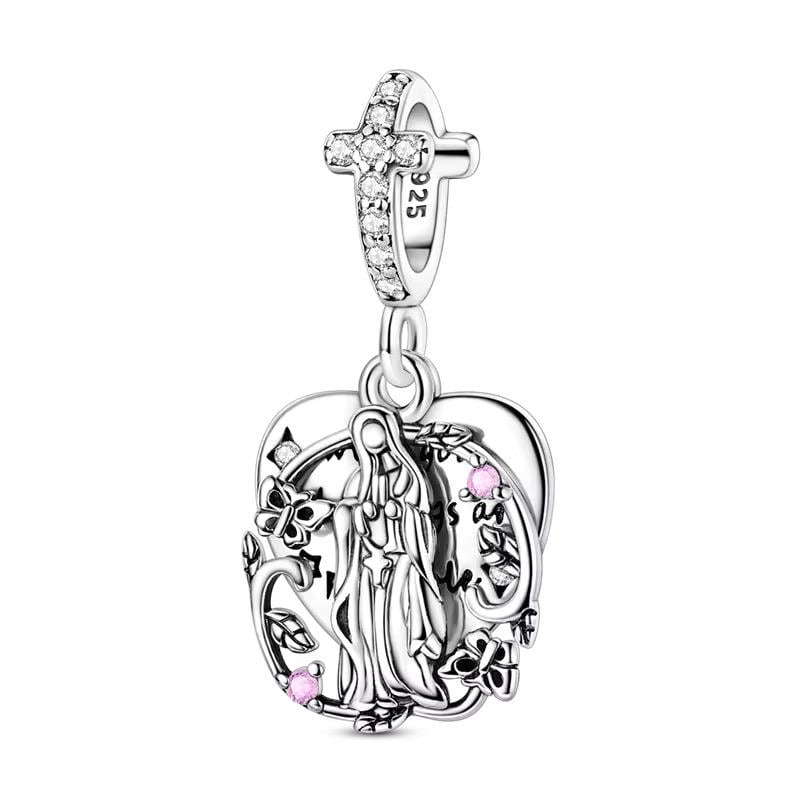 Virgin Mary 925 sterling silver charm