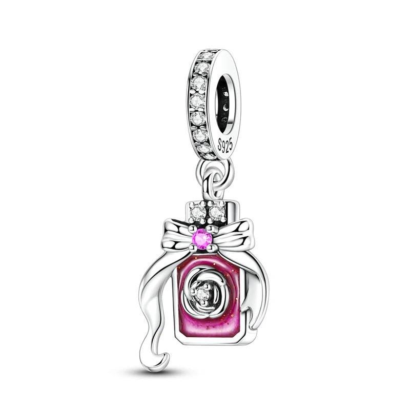 Perfume Bottle 925 sterling silver charm