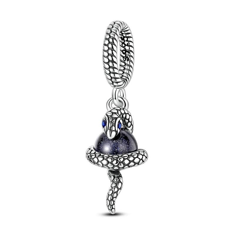 Snake 925 sterling silver charm