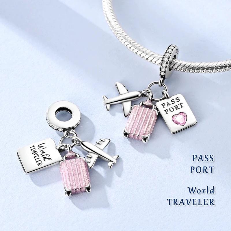 Travel Passport charm detail view