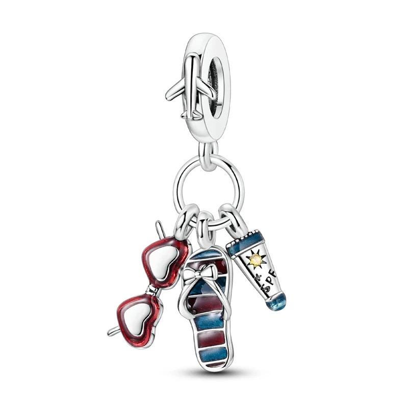 Beach Trip 925 sterling silver charm