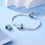 Blue Off Road Car Pandora Charm | Jeep SUV Bead | Road Trip Adventure Travel Gift