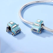 Blue Off Road Car Pandora Charm | Jeep SUV Bead | Road Trip Adventure Travel Gift