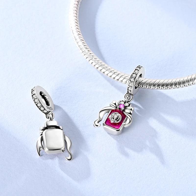 Perfume Bottle charm detail view