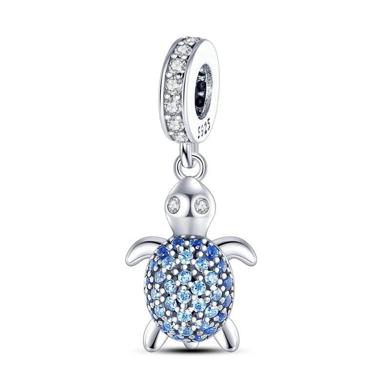 Sea Turtle 925 sterling silver charm