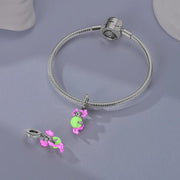 Axolotl Pandora Charm | Glow In The Dark Bead | Pink Mexican Walking Fish | Kawaii Pet Gift