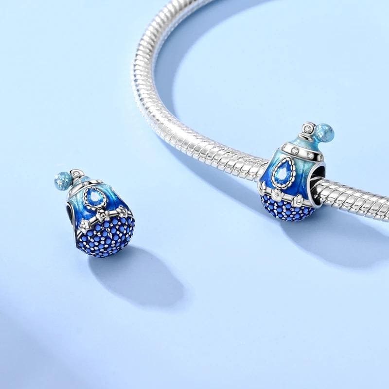 Perfume Bottle charm detail view