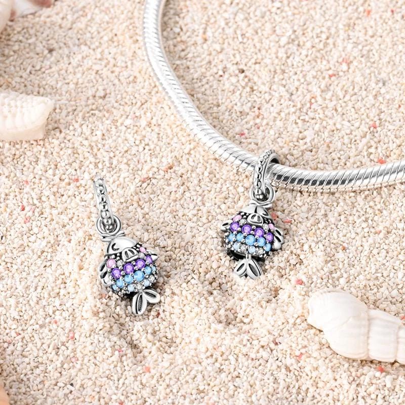Fish charm detail view