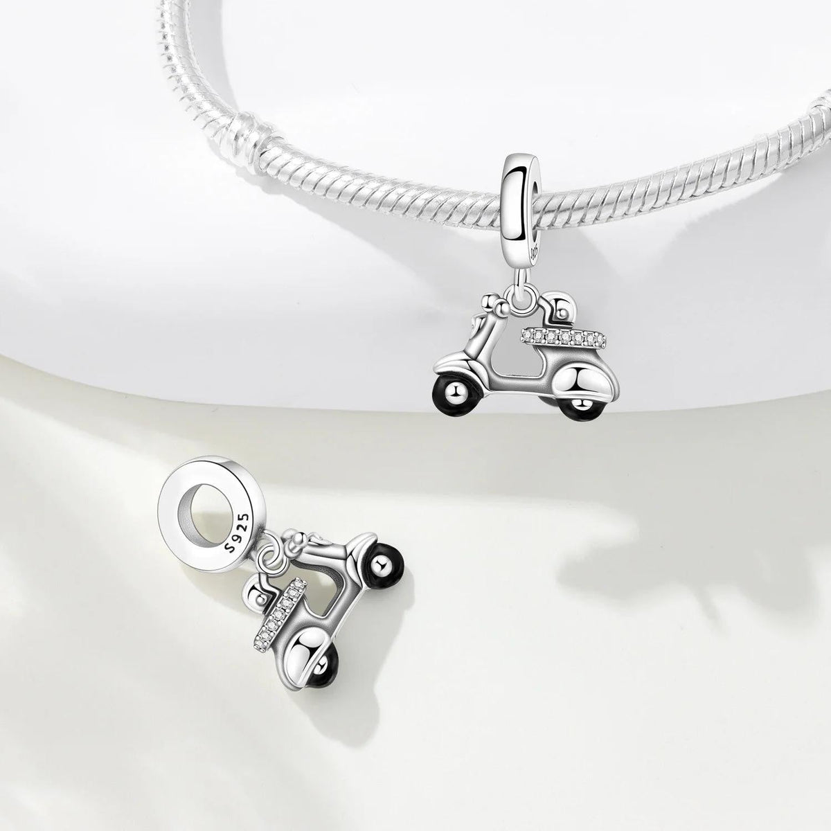 Scooter charm detail view