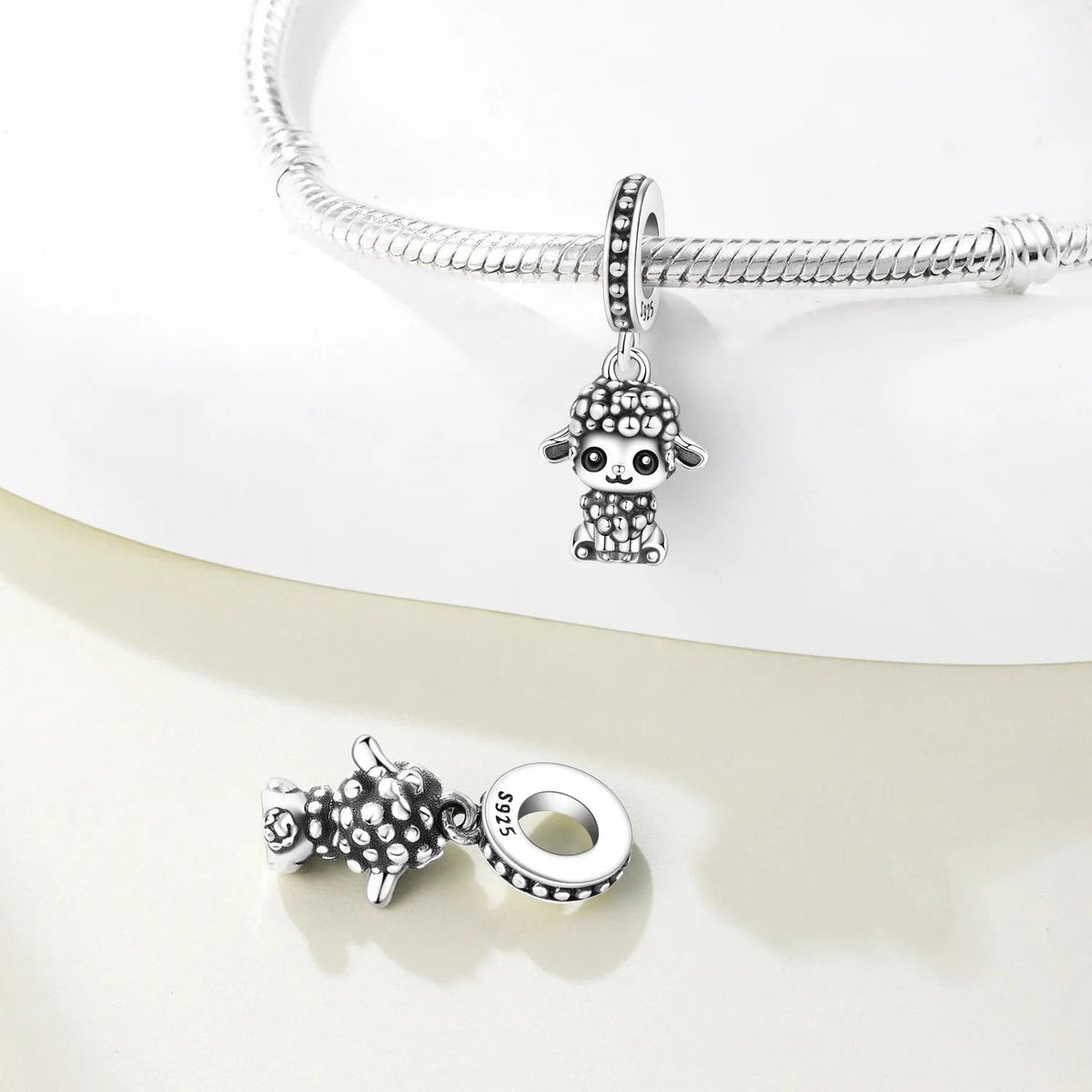 Sheep charm detail view