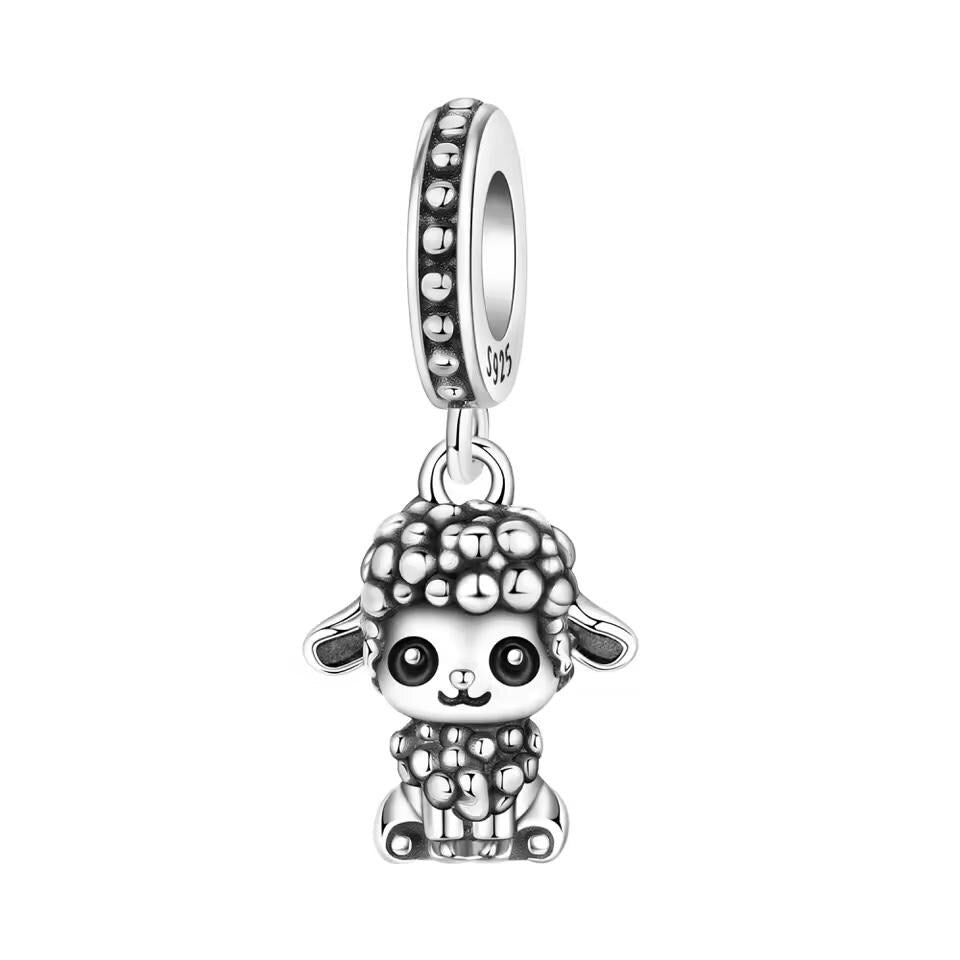 Sheep 925 sterling silver charm