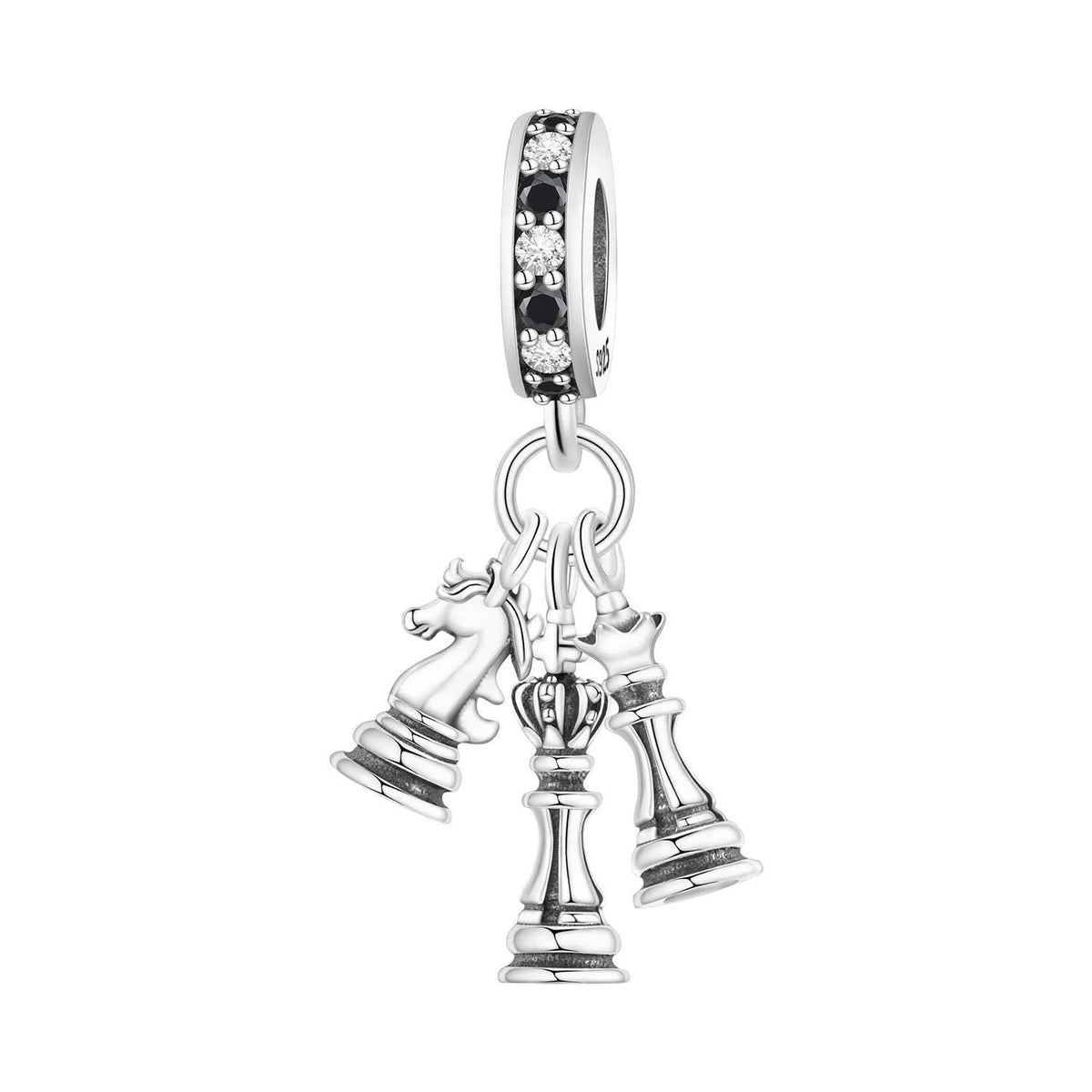 Chess Piece 925 sterling silver charm