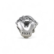 Highland Cow Pandora Charm | Silver Heilan Coo Bead | Scottish Farm Animal | Shaggy Cattle Gift