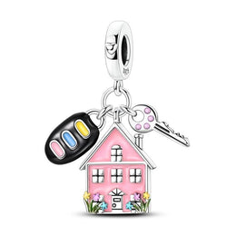 New Home Pandora Charm | Housewarming Gift | First Home Owner Jewelry | Moving In Present