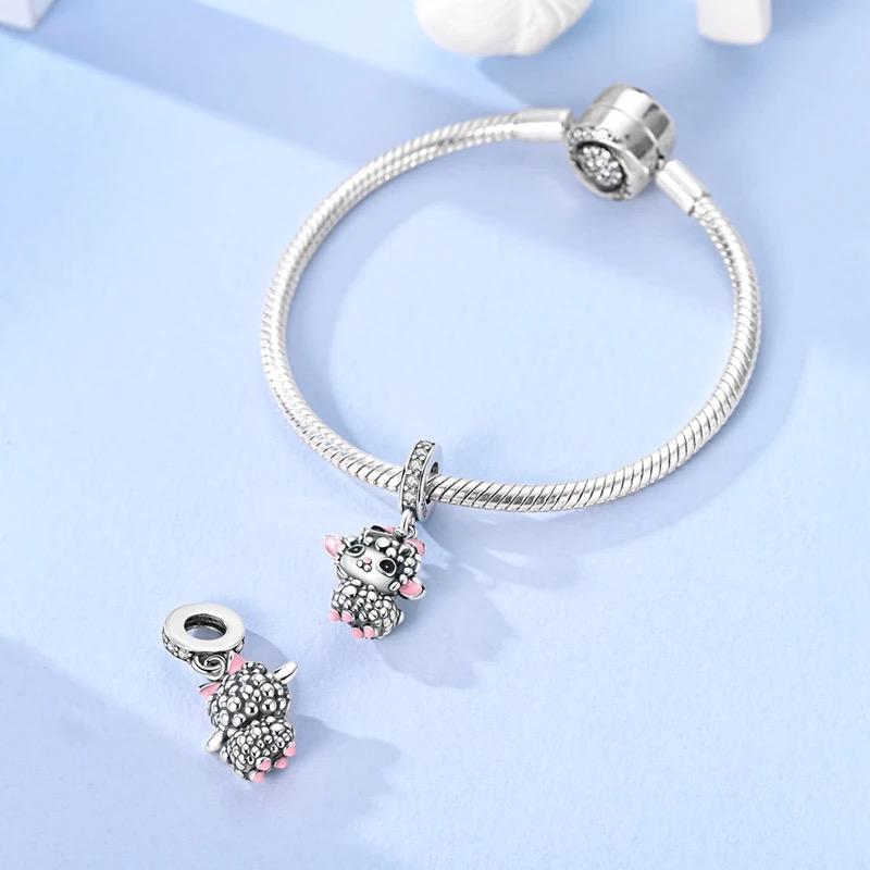 Lamb sterling silver charm view 6