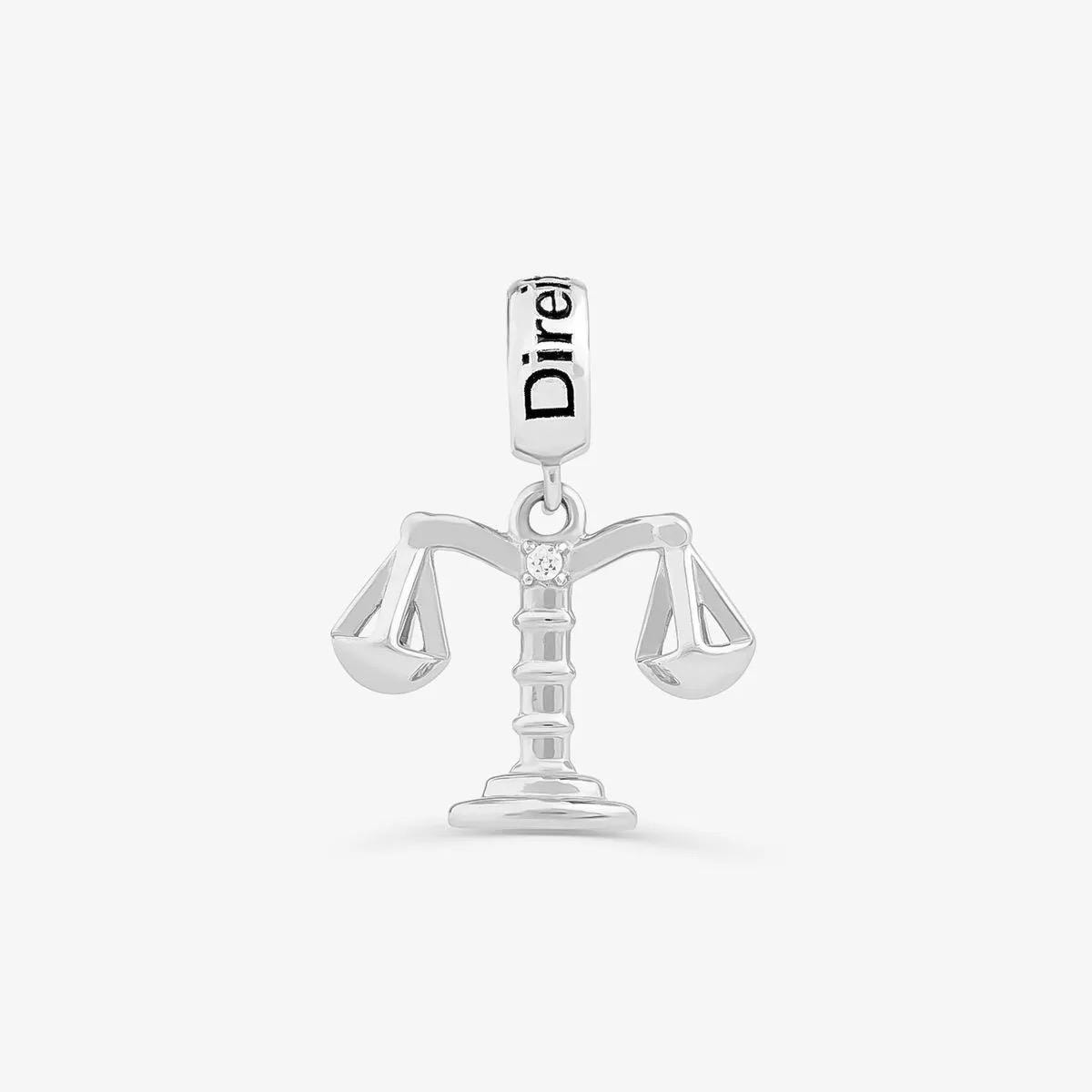 Scales of Justice 925 sterling silver charm