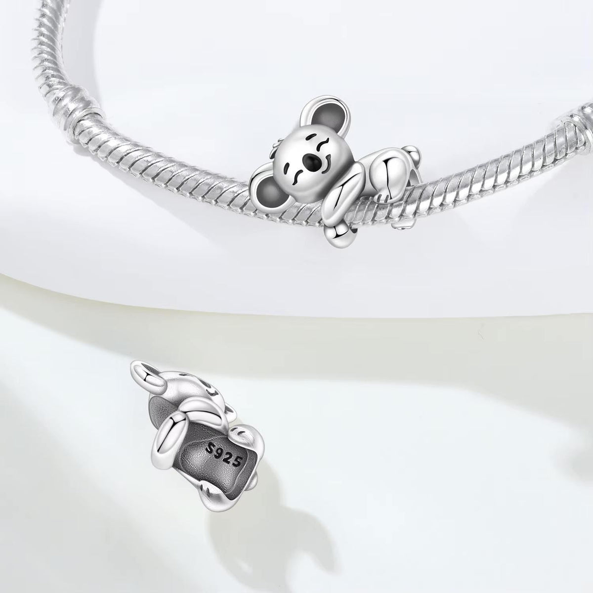 Sleeping Koala charm detail view