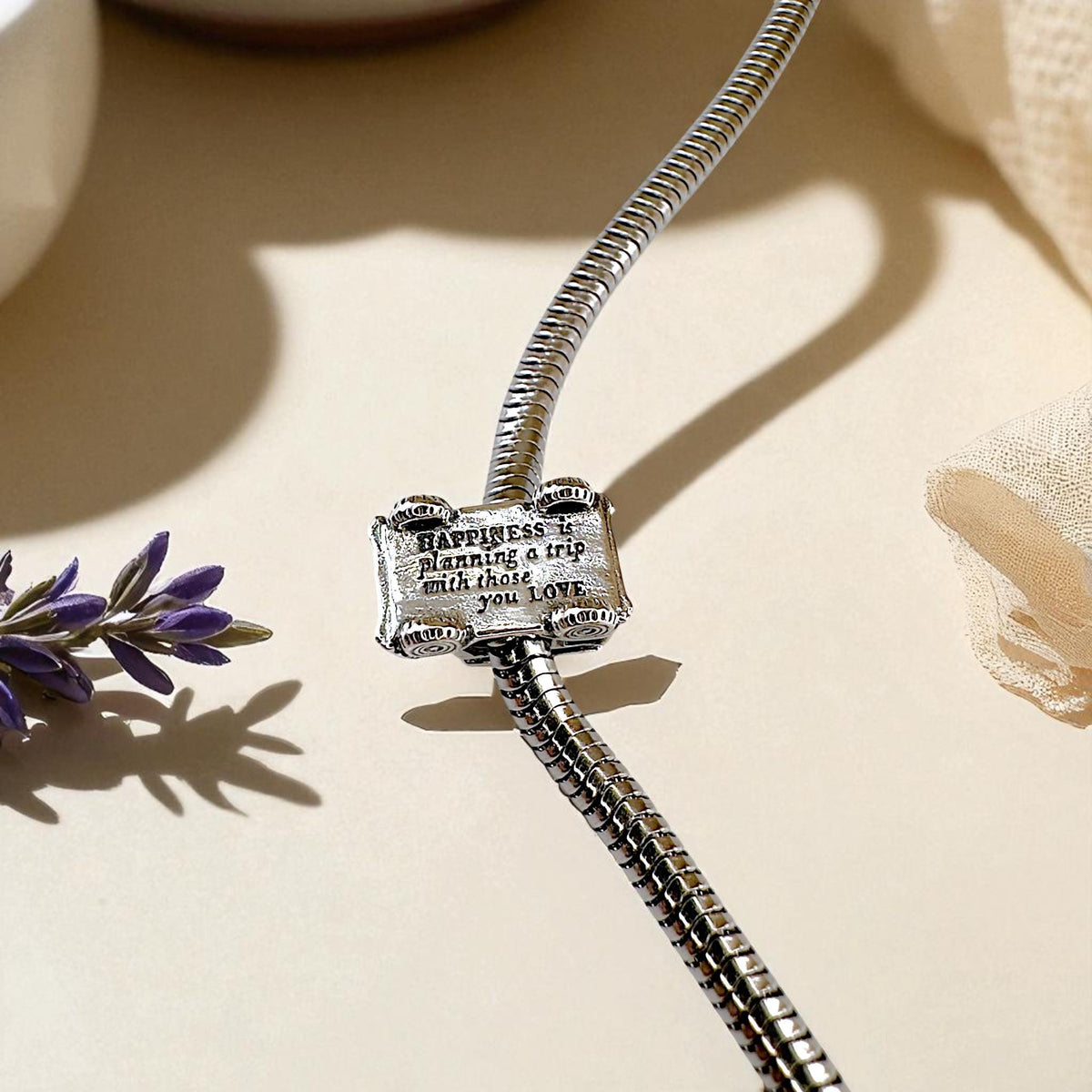 Off-road Car sterling silver charm view 6
