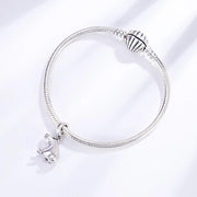 Capybara Pandora Charm | Silver Rodent Dangle | Chill Animal Gift | South American Nature Jewelry