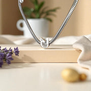 Cat Face Pandora Charm | Silver Kitten Bead | Pet Lover Gift | Animal Jewelry