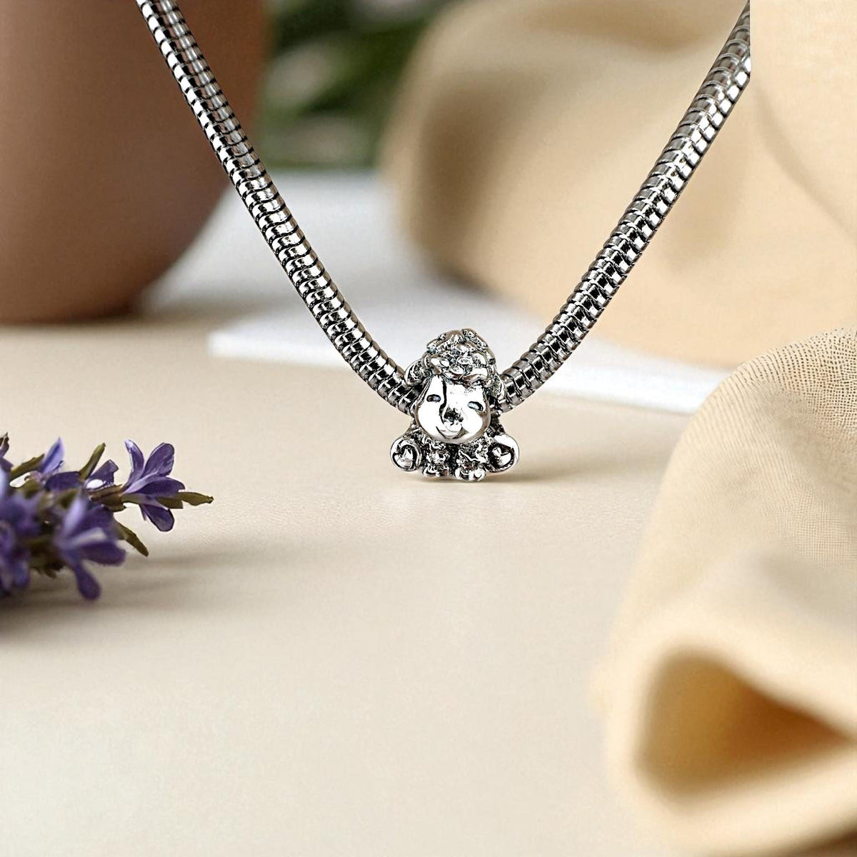 Sheep charm detail view