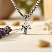 Key House Pandora Charm | New Home | Silver Remote Fob Dangle | First Real Estate Gift